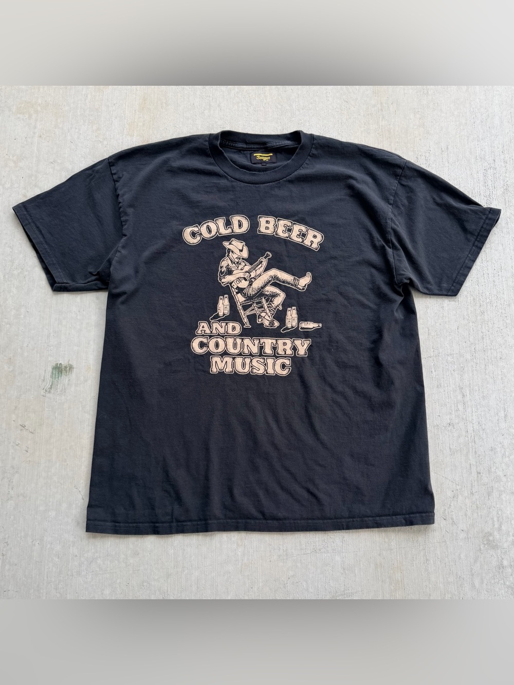 Seager T Shirt Country Music Cold Beer Graphic Men Size XL Huckberry